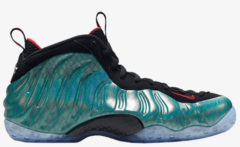 Air Foamposite One Prm 'gone Fishing' - Band New Nike Air Foamposite One Gone Fishing Dark, transparent png download