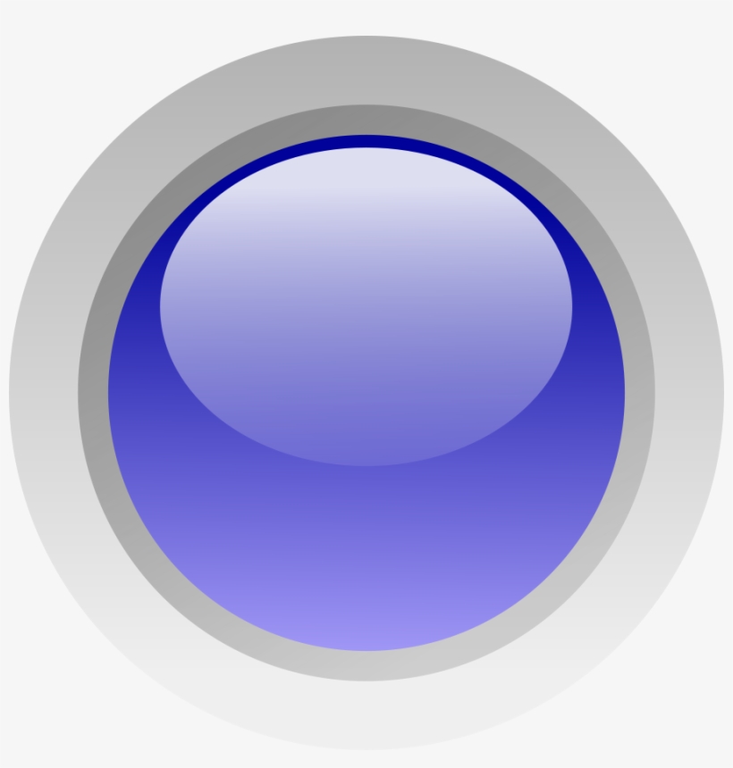 Circle Blue - Clip Art, transparent png download