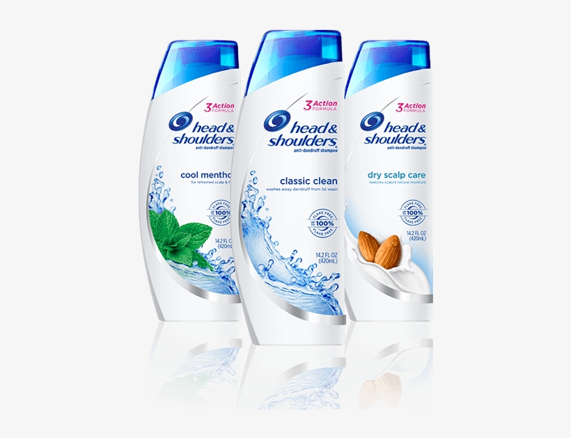 Dandruff - Head & Shoulders Classic Clean 2 In 1 Anti-dandruff, transparent png download