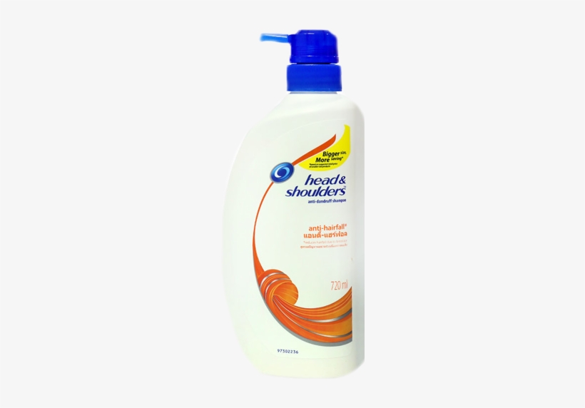 Head N Shoulders Anti Hairfall 720ml - Plastic Bottle, transparent png download