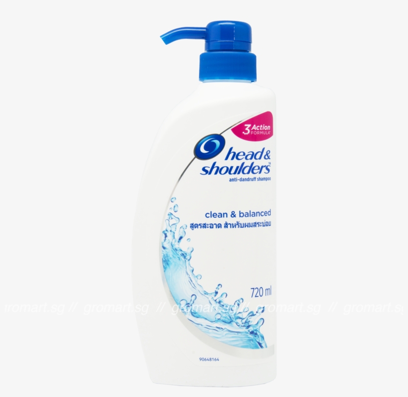 Gro Mart - Head & Shoulders Classic Clean 2in1 Shampoo, transparent png download
