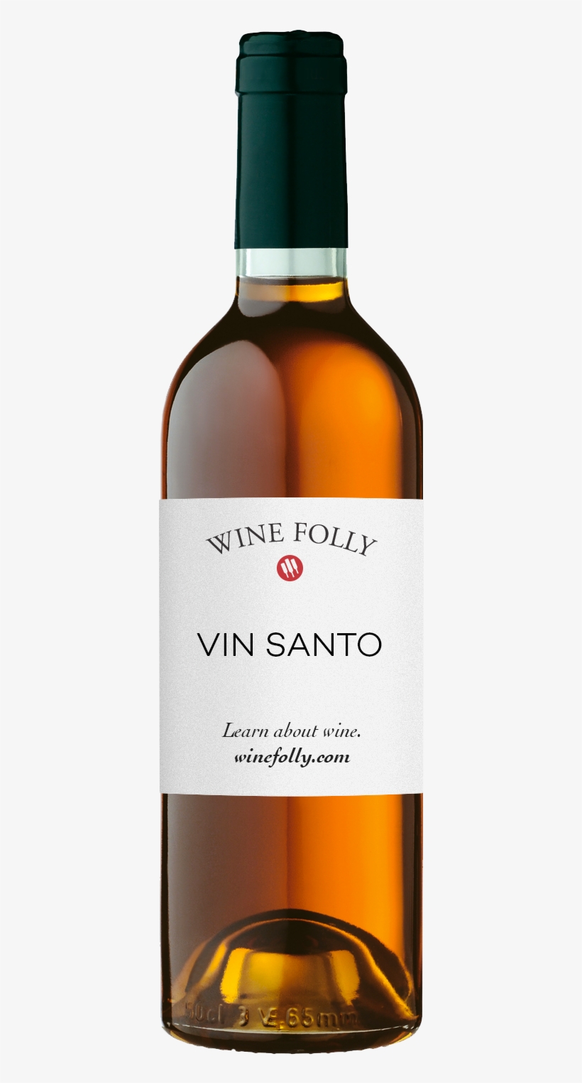 Vin Santo Wine Bottle Winefolly - Castello Di Pomino - Marchesi De Frescobaldi Pomino, transparent png download