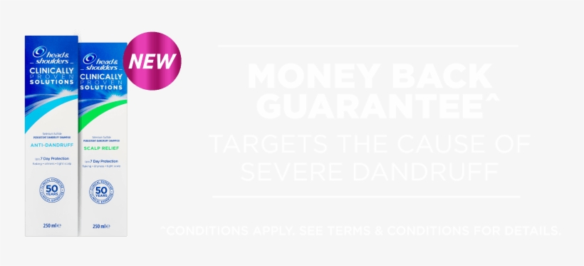 Clinically Proven Solutions For Stubborn Dandruff, transparent png download