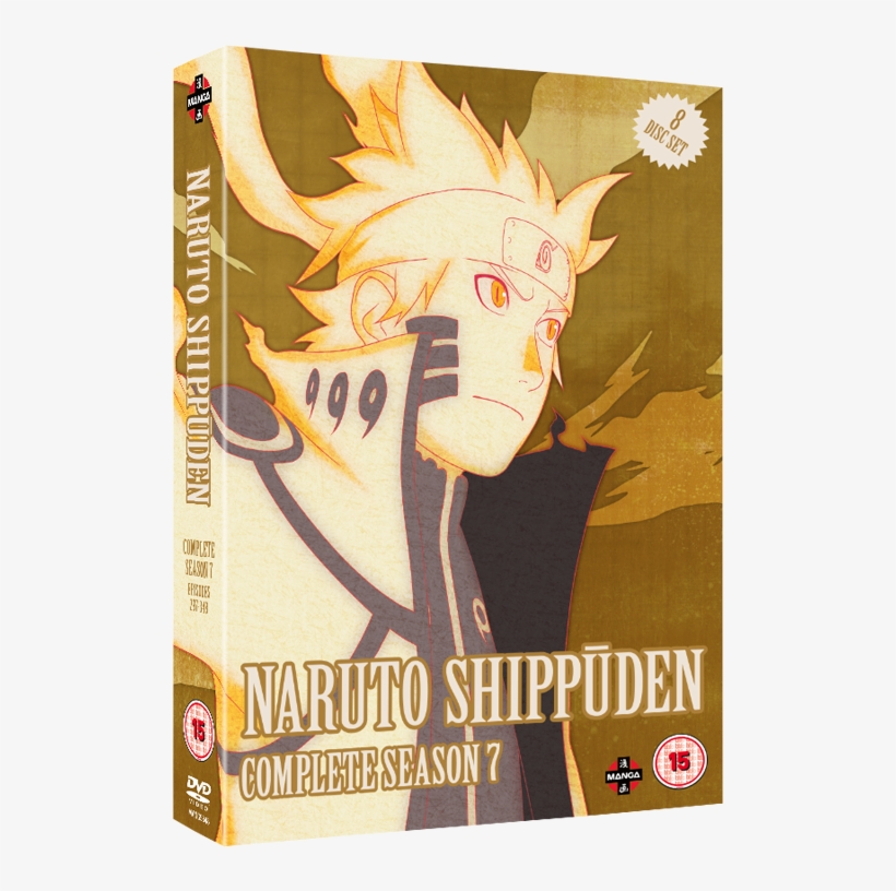 Naruto Shippuden Complete Series 7 Box Set - Naruto Shippuden Complete Series 7 Box Set (episodes, transparent png download
