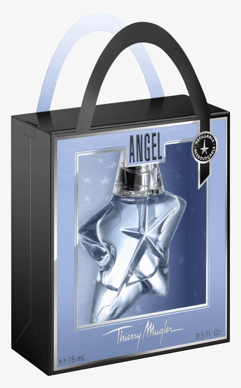 Angel Seducing Offer - Thierry Mugler Angel 15ml Refillable Edp Spray, transparent png download