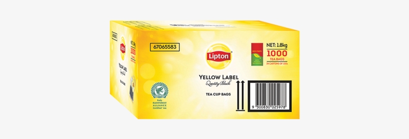 Lipton Tea Bags Catering Pack, transparent png download