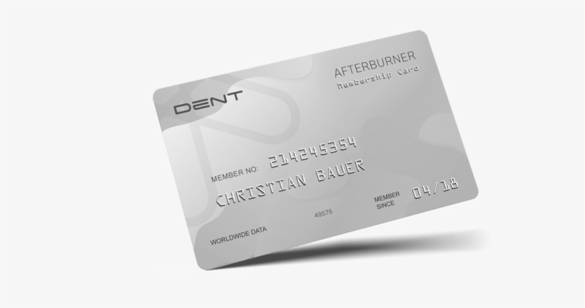 Dent Afterburner Loyalty Program Has 3 Different Membership - Utility Software, transparent png download