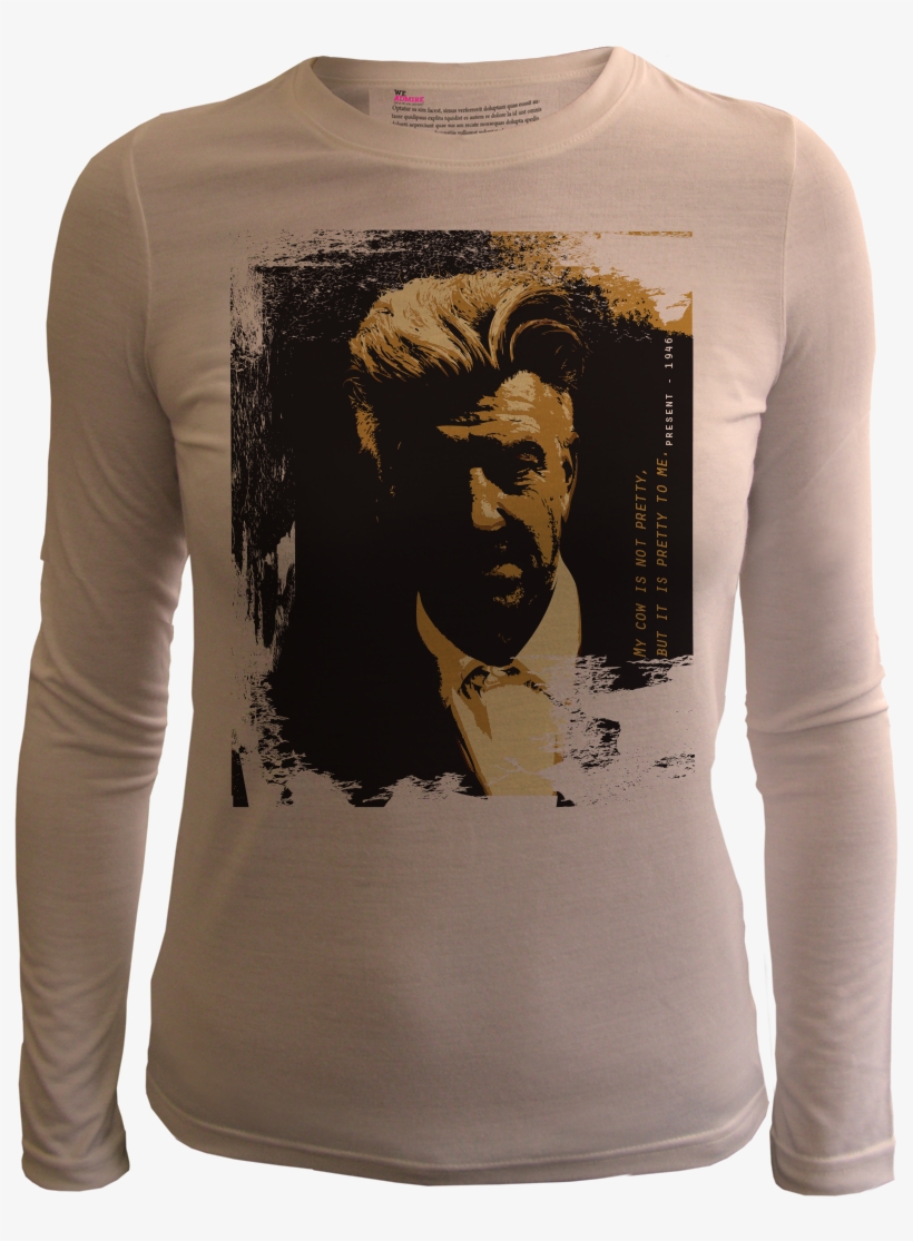Dav#lynch Cow Women Peach - T Shirt Miles Davis Women, transparent png download