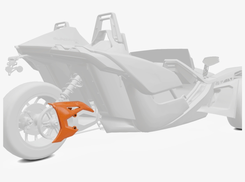 Painted Belt Guard Cover - White Lightning, transparent png download