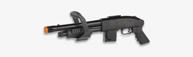 Escopeta Asa De Carga Superior Mossberg 590 - Mossberg 590 Chainsaw Airsoft, transparent png download