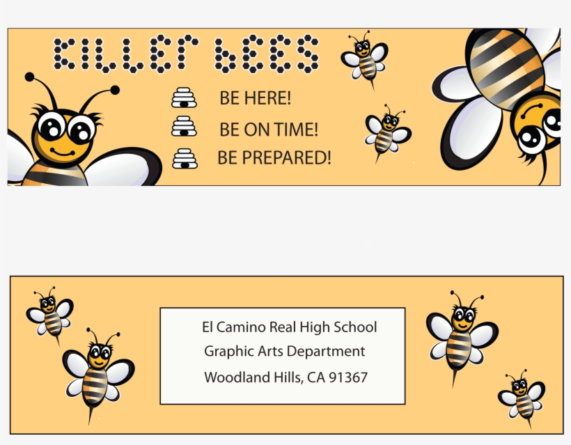 Killer Bees - Cartoon, transparent png download