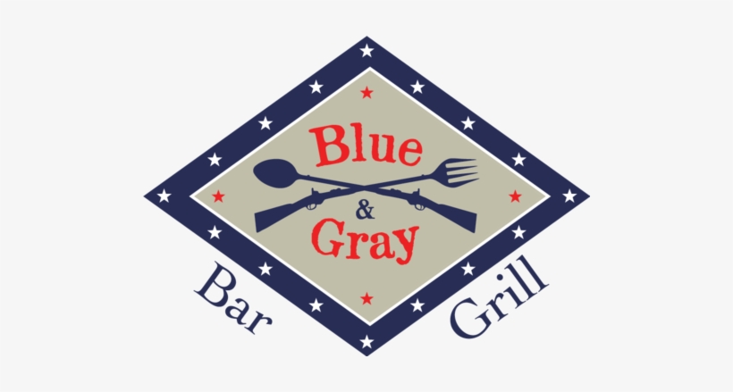 Blue & Gray Bar - Blue And Gray Bar And Grill, transparent png download