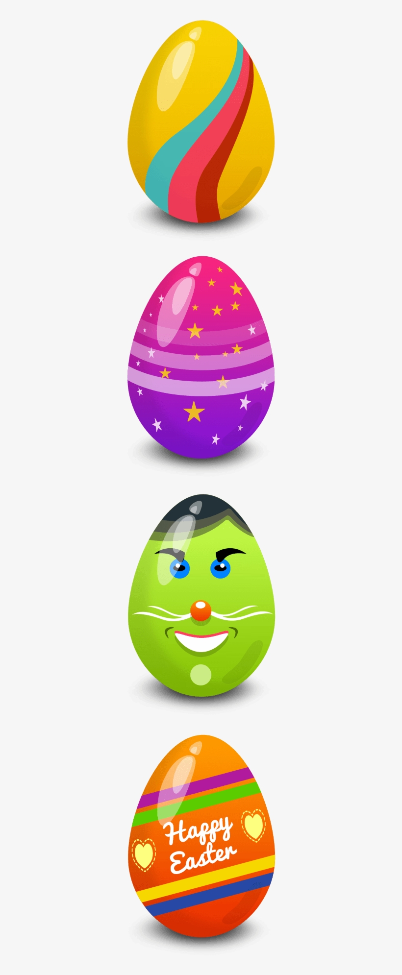Easter Eggs, Psd Files Size - Vector Graphics, transparent png download