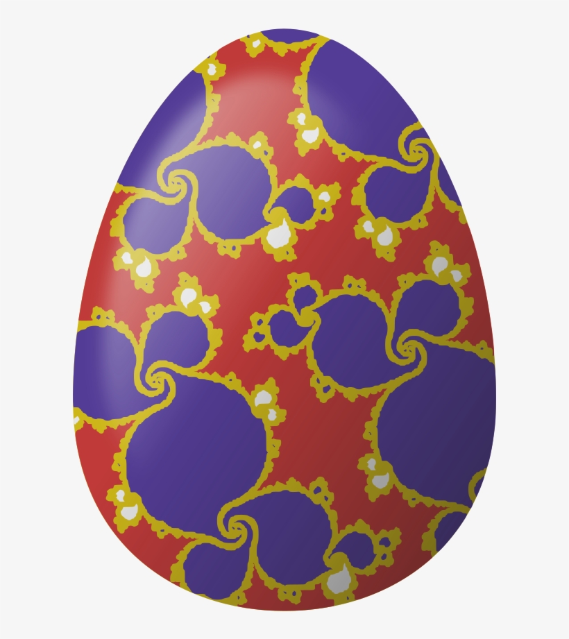 Easter Egg Vector - Circle, transparent png download