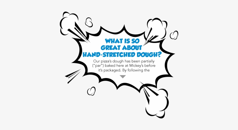 Mickey's Pizza Is Crazy Good - Cartoon, transparent png download