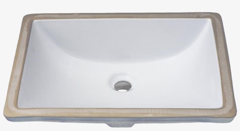 Scoop Porcelain Rectangular Undermount Vanity Sink, transparent png download