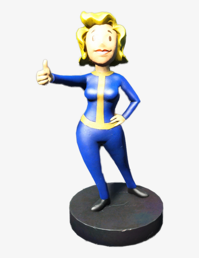 Vaultgirlstatue-vw - The Vault, transparent png download