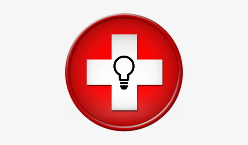 Believers And Non-believers - Swiss Flag Button, transparent png download