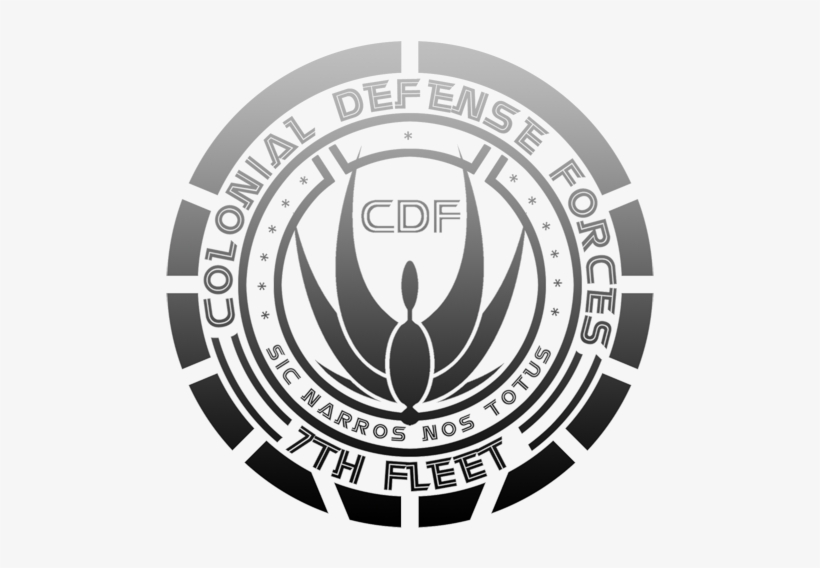 7thfleetseal - Battlestar Galactica Fleet Organization, transparent png download