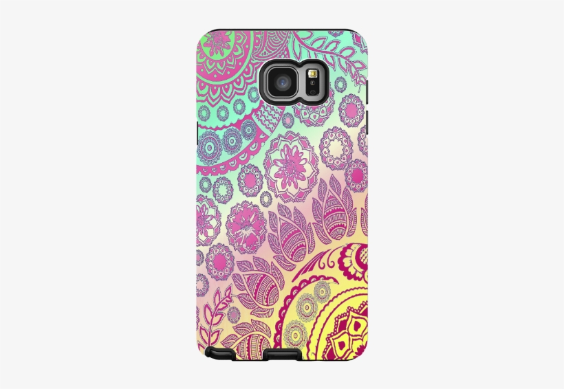 Pastel Paisley Galaxy Note 5 Case - Samsung Galaxy, transparent png download
