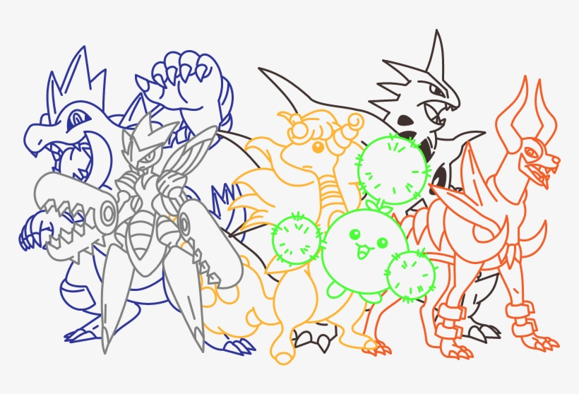 Outlines - Cartoon, transparent png download