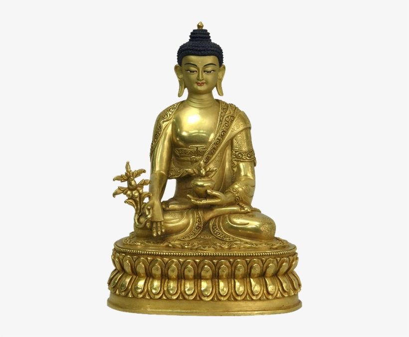 Статуэтка Будды, Золотой Будда, Statue Of Buddha, Statue - Golden Buddha, transparent png download