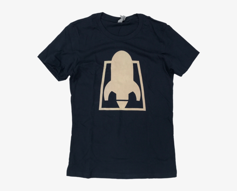 Rftc Ladies 'rocket Logo' Navy T-shirt - Rocket From The Crypt, transparent png download