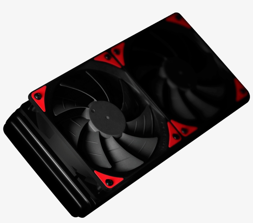 Classic Black-red Version Provides Shock & Awe Visuals - Ventilation Fan, transparent png download