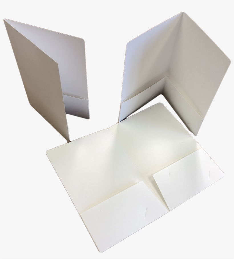 6×9 12pt C1s Blank/white Presentation Folders - Wood, transparent png download