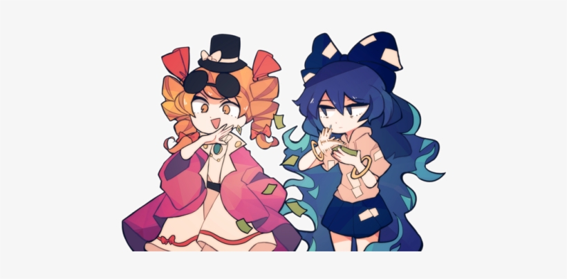 Gucci Gang Gucci Gang Gucci Gang Gucci Gang - Touhou Joon And Shion, transparent png download