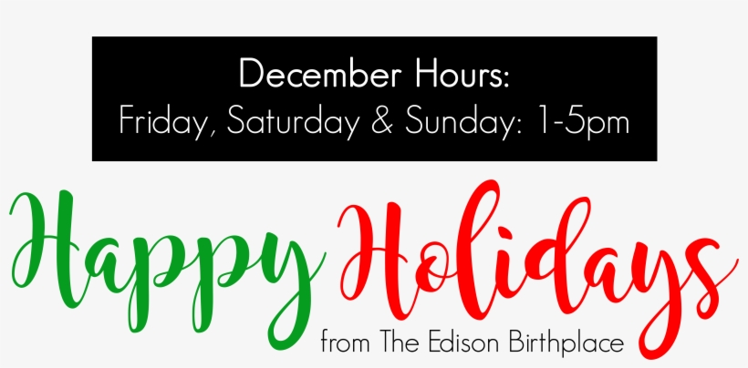 Thomas Edison Birthplace Calendar - Happy Wife Happy Life Svg, transparent png download