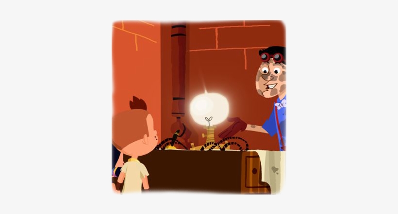 Edison Shows Off His Great Invention - Garth And Bev, transparent png download