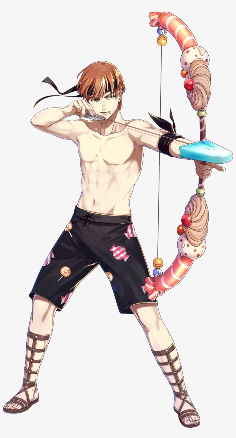 I Think Gaius May Need Some Tips On How To Use A Bow - Fire Emblem Heroes Gaius, transparent png download