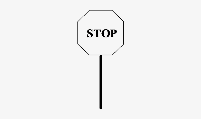 Find The Actual Area Of The Surface Of The Stop Sign - Traffic Sign, transparent png download