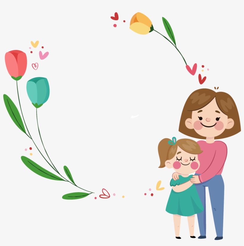Mother Day Cartoon Png, transparent png download