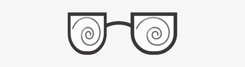 Nerd Glasses, Nerd Glasses Side - Circle, transparent png download