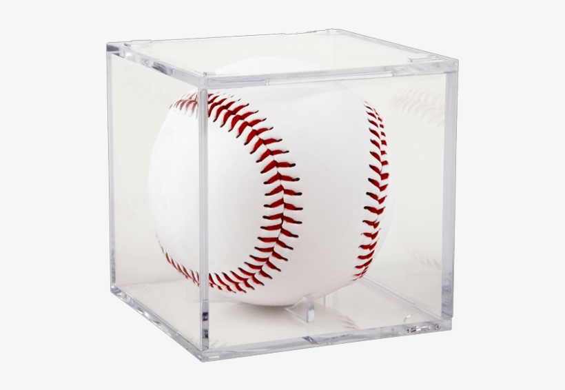 Acrylic Baseball Dispaly Case - (set Of 2) Grandstand Uv Protection Baseball Display, transparent png download
