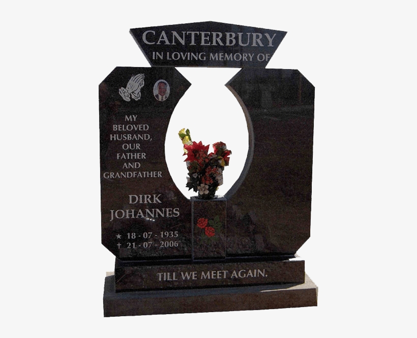 Single Tombstone Single-tombstones - Headstone, transparent png download