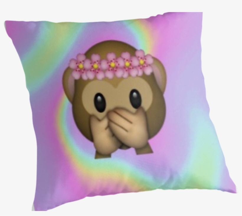 Flower Crown Emoji Transparent 66650 Timehd - Zazzle Sprechen Sie Keinen Schlechten Affen - Emoji, transparent png download