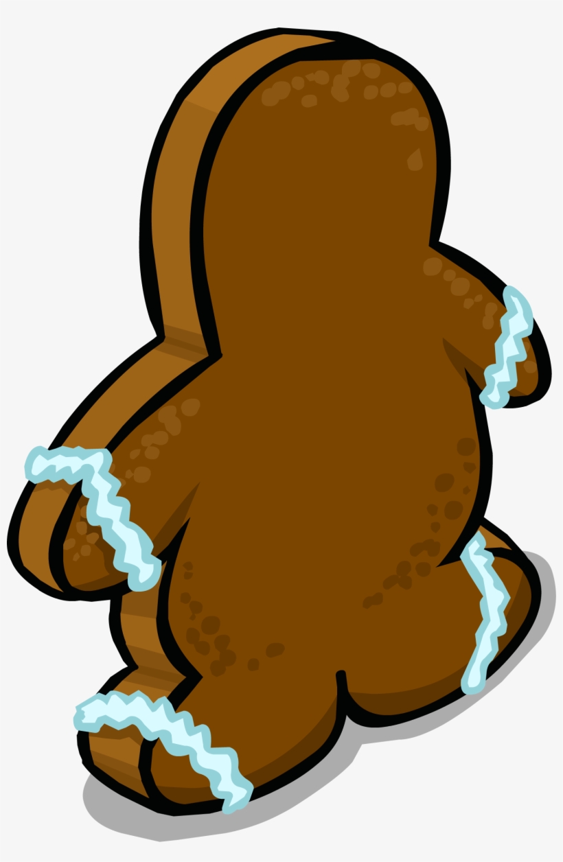 Gingerbread Man Sprite 003 - Portable Network Graphics, transparent png download
