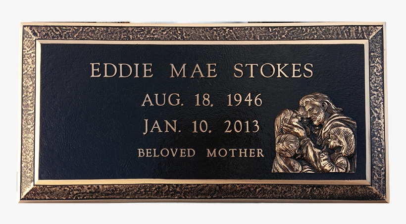Zoom In - Bronze Headstone, transparent png download