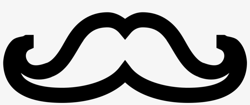 Moustache Anglaise Icon - Icon Moustache Png, transparent png download