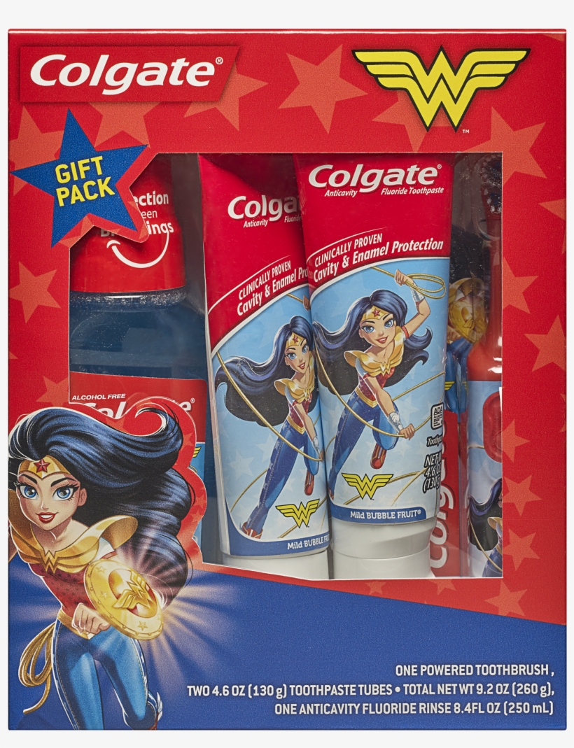 Colgate Kids Toothbrush, Toothpaste, Mouthwash Gift, transparent png download