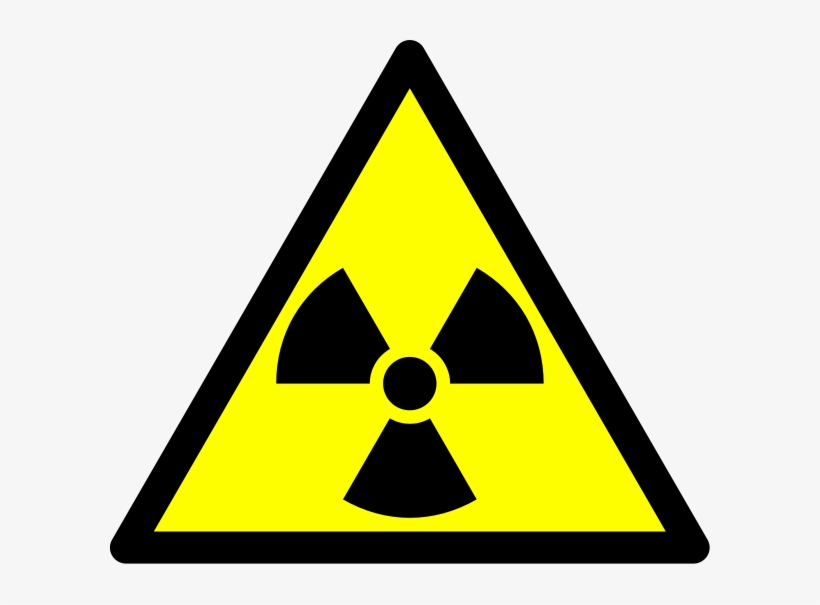 Radiation Triangle - Ionizing Radiation Symbol, transparent png download
