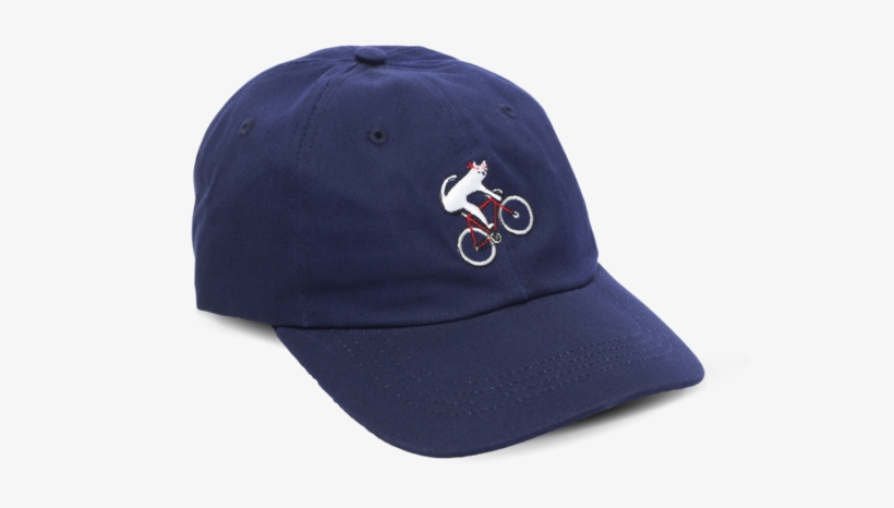 Unsettle Cat Dad Hat - Adidas Performance Cap Logo Cap Blue Blue/white Size:one, transparent png download