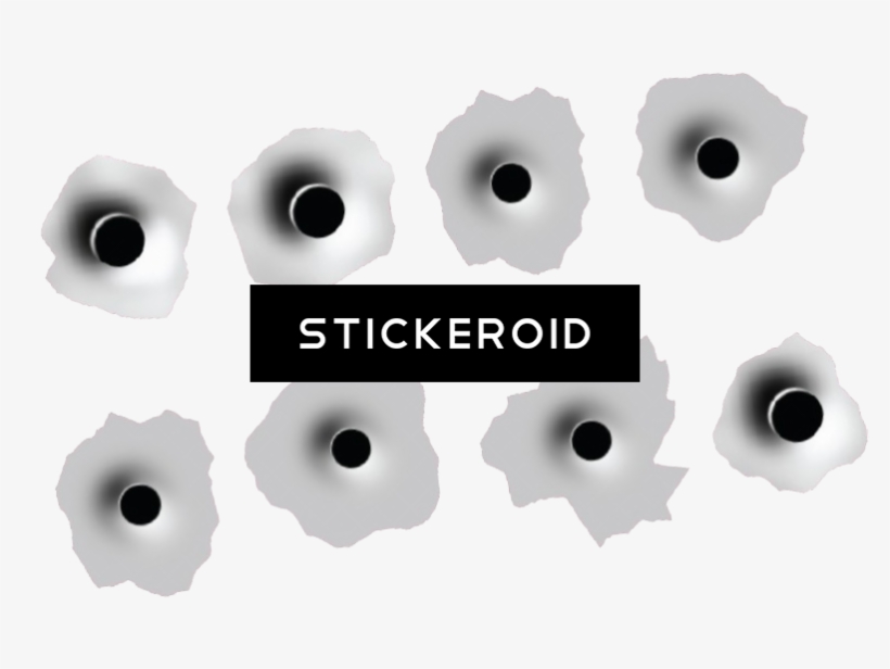 Bullet Shot Hole Holes - Symmetry, transparent png download