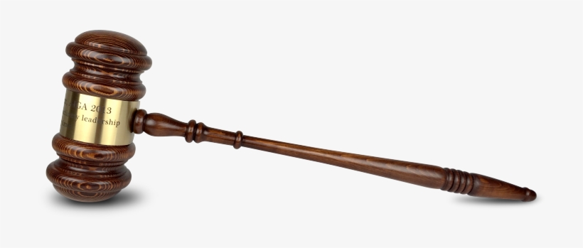 Gavel Objects - Transparent Background Gavel Png, transparent png download