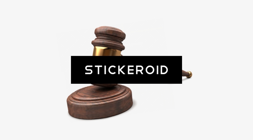 Gavel Objects - Judge, transparent png download