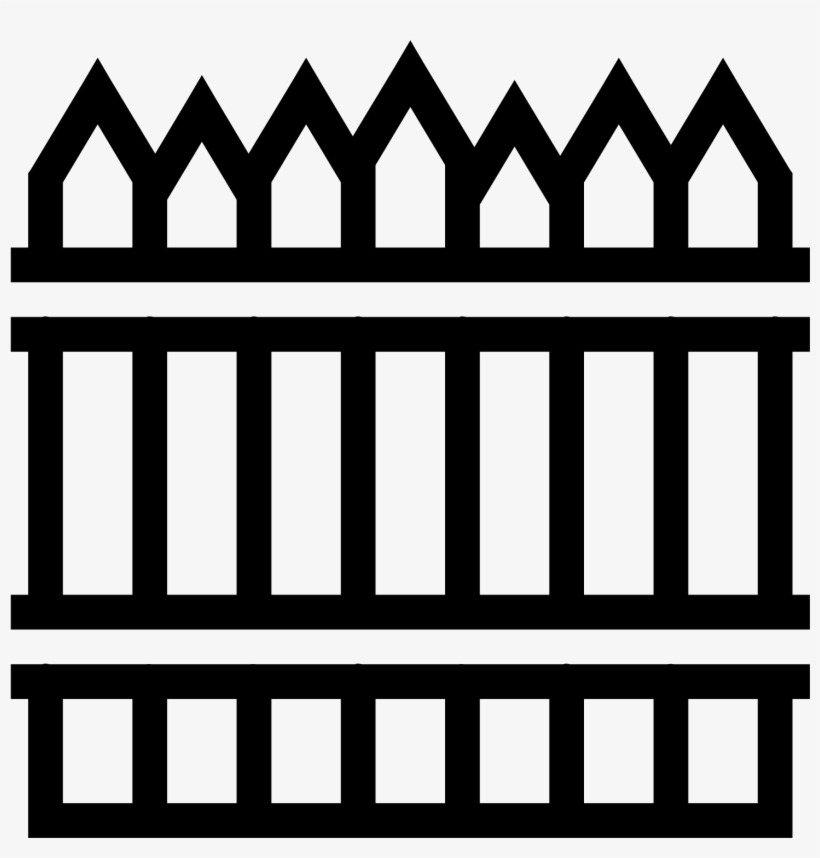 Fence Icon - Icon, transparent png download