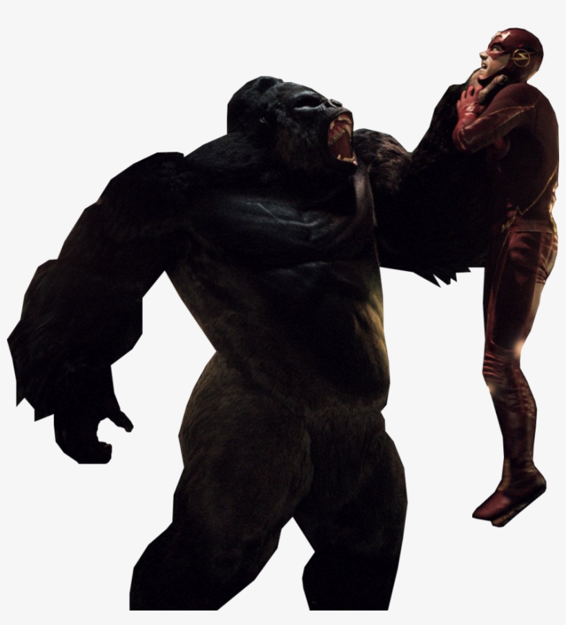 Flash Png Clipart - Gorilla Grodd The Flash Png, transparent png download